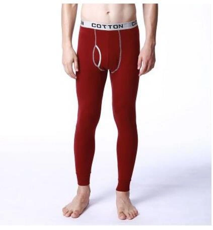 Cozy Comfort: 100% Cotton Long Johns for Men - Stay Warm in Style